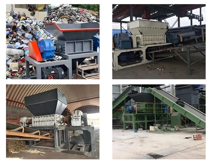 800kg Waste Tire Shredder